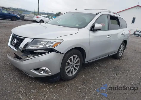 2013 Nissan Pathfinder Sv из США, поврежденный, VIN 5N1AR2MM5DC627134